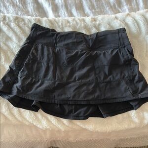 Black Lululemon Athletic Skort